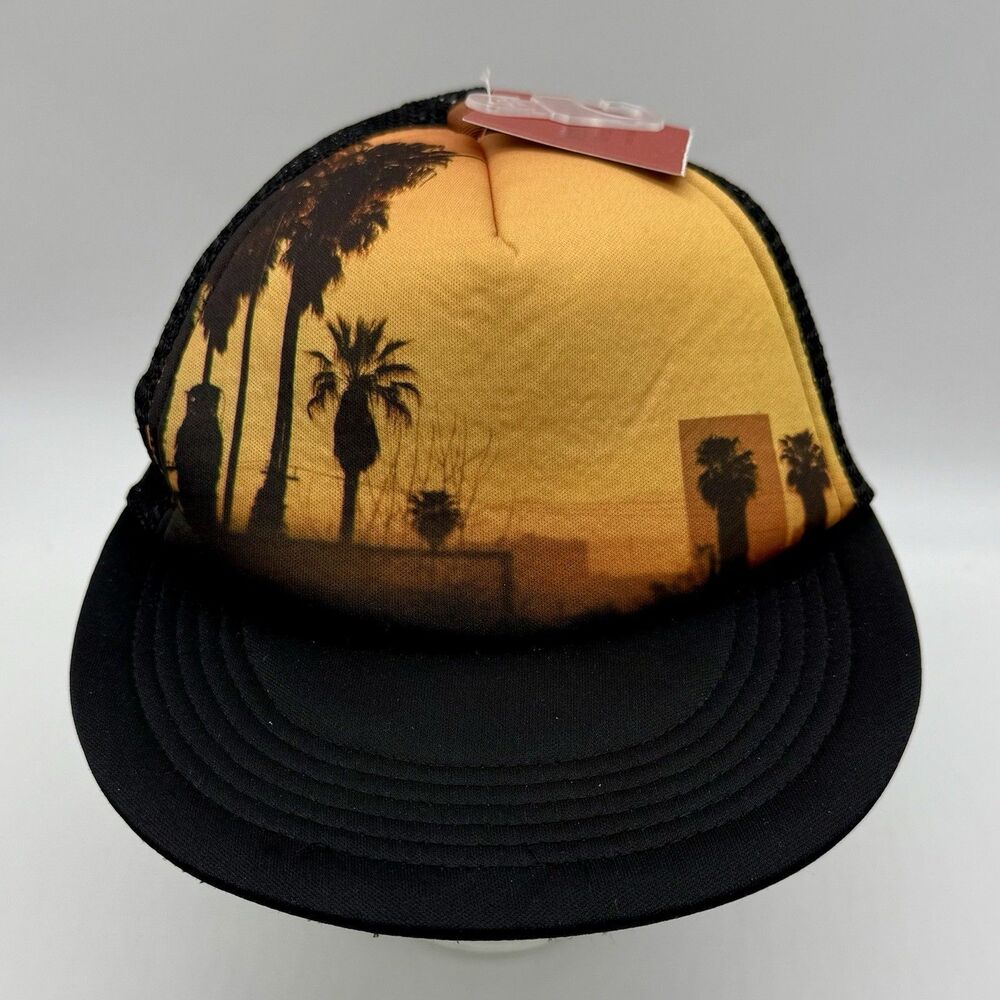 Mossimo Sunset California City Scene Baseball‎ Cap Mesh Trucker Hat Snapback NWT
